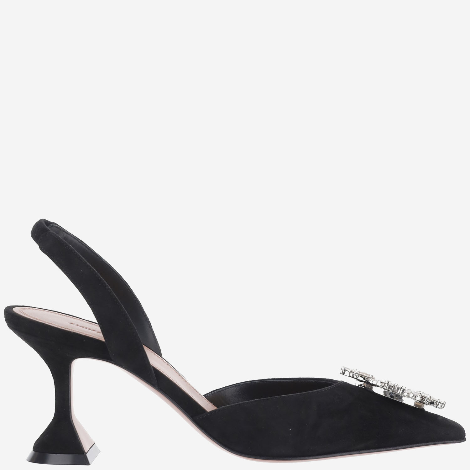[Amina Muaddi] Pumps FW26 BEGUMSLING70BLACK