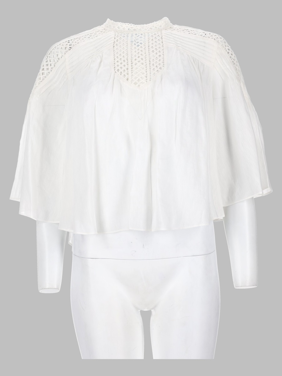[Marant Etoile] Shirts Short Sleeve FW26 HT0902FA_D3J04E20WH