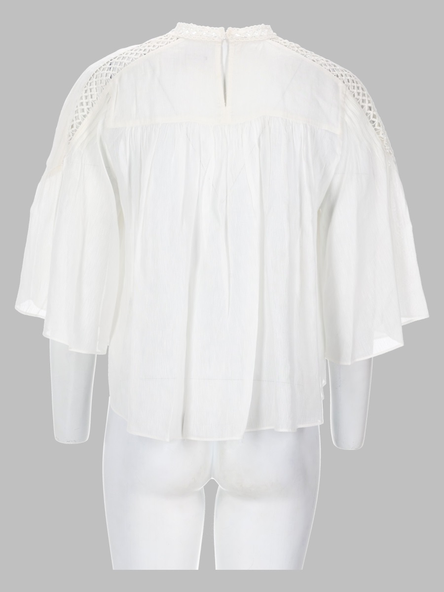 [Marant Etoile] Shirts Short Sleeve FW26 HT0902FA_D3J04E20WH