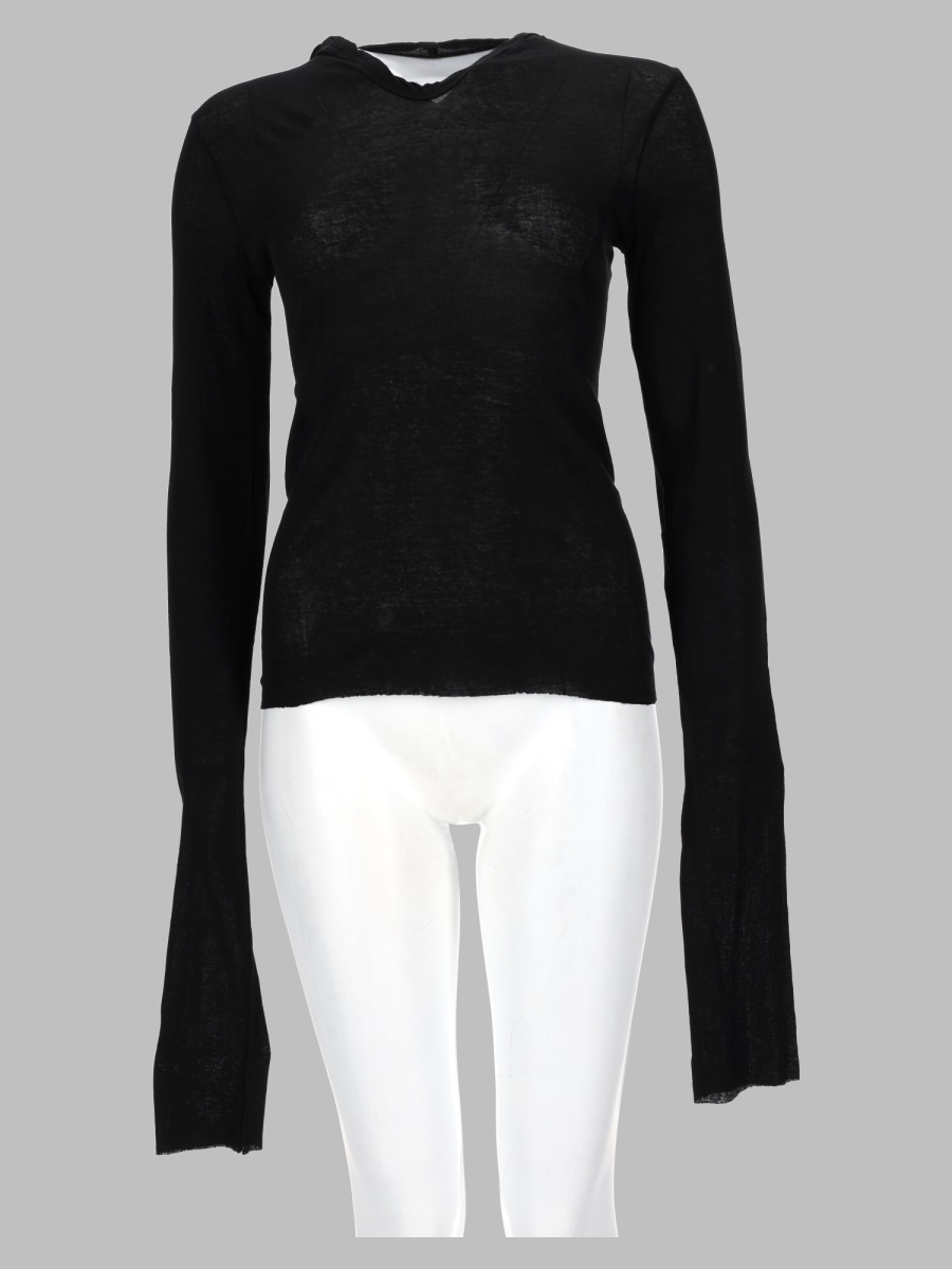 [Rick Owens] T-shirts Long Sleeve FW26 RP02F5210_MR09