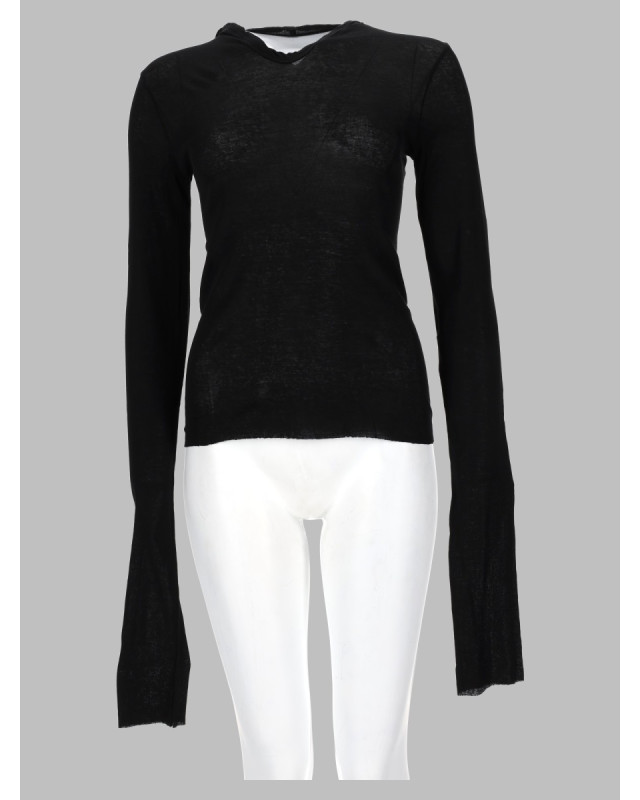 [Rick Owens] T-shirts Long Sleeve FW26 RP02F5210_MR09