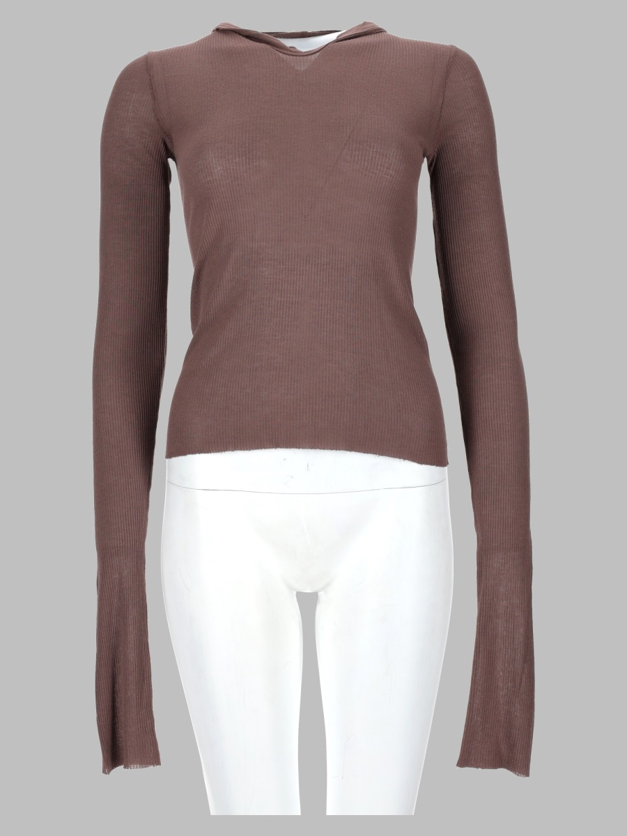 [Rick Owens] T-shirts Long Sleeve FW26 RP02F5210_RC86