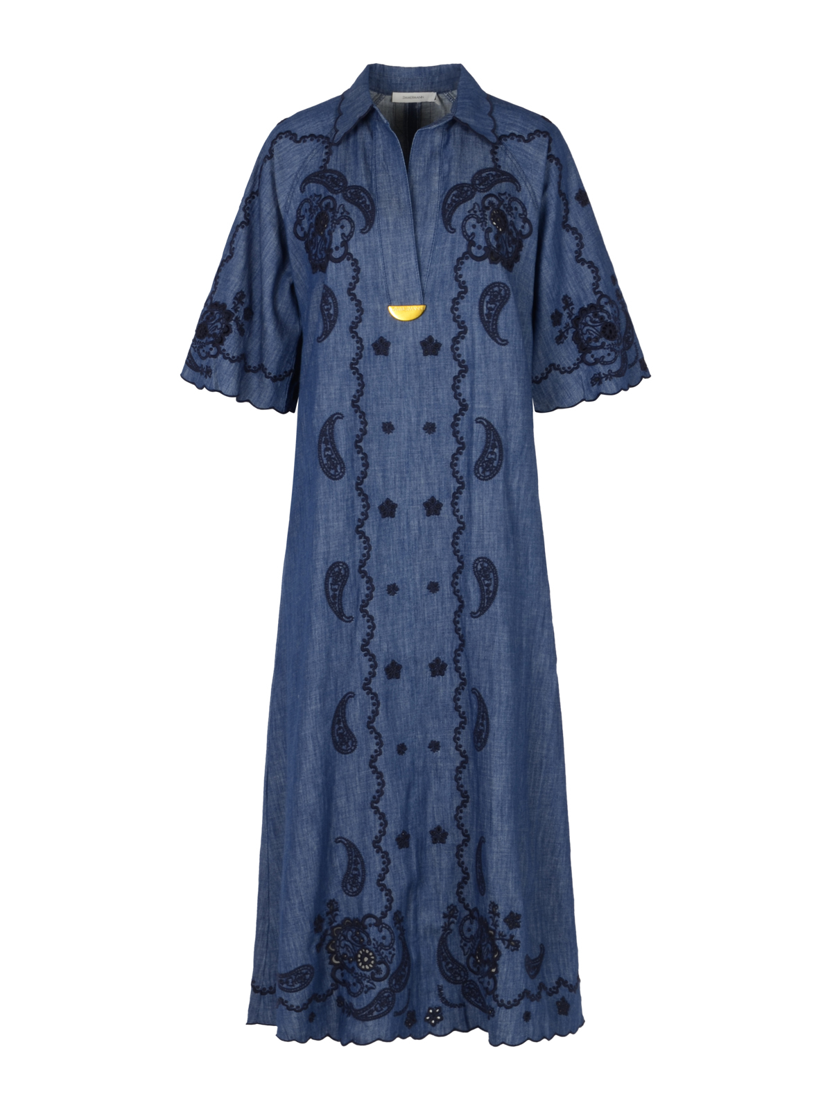 [Zimmermann] Long sleeve dress FW26 8358DSS261RWBLU