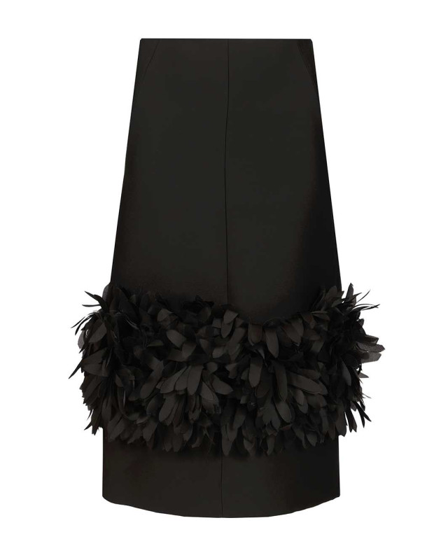 [TOTEME] Midi skirt SS26 261-WRB0339-FB0567001