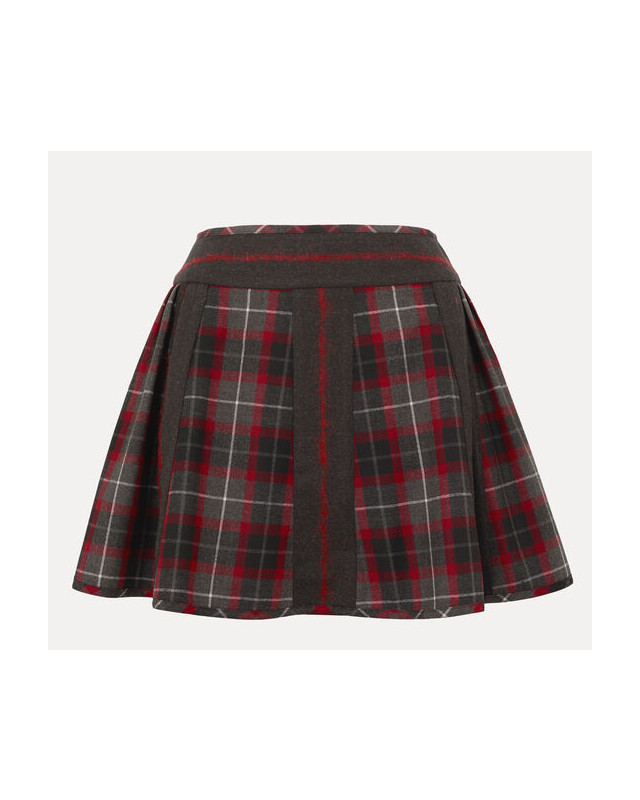 [Vivienne Westwood] Mini skirt FW26 1K01003HW01NG-P210