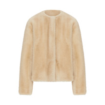 [MAX MARA STUDIO] Fur Jacket FW26 2626456032600001 CREAM