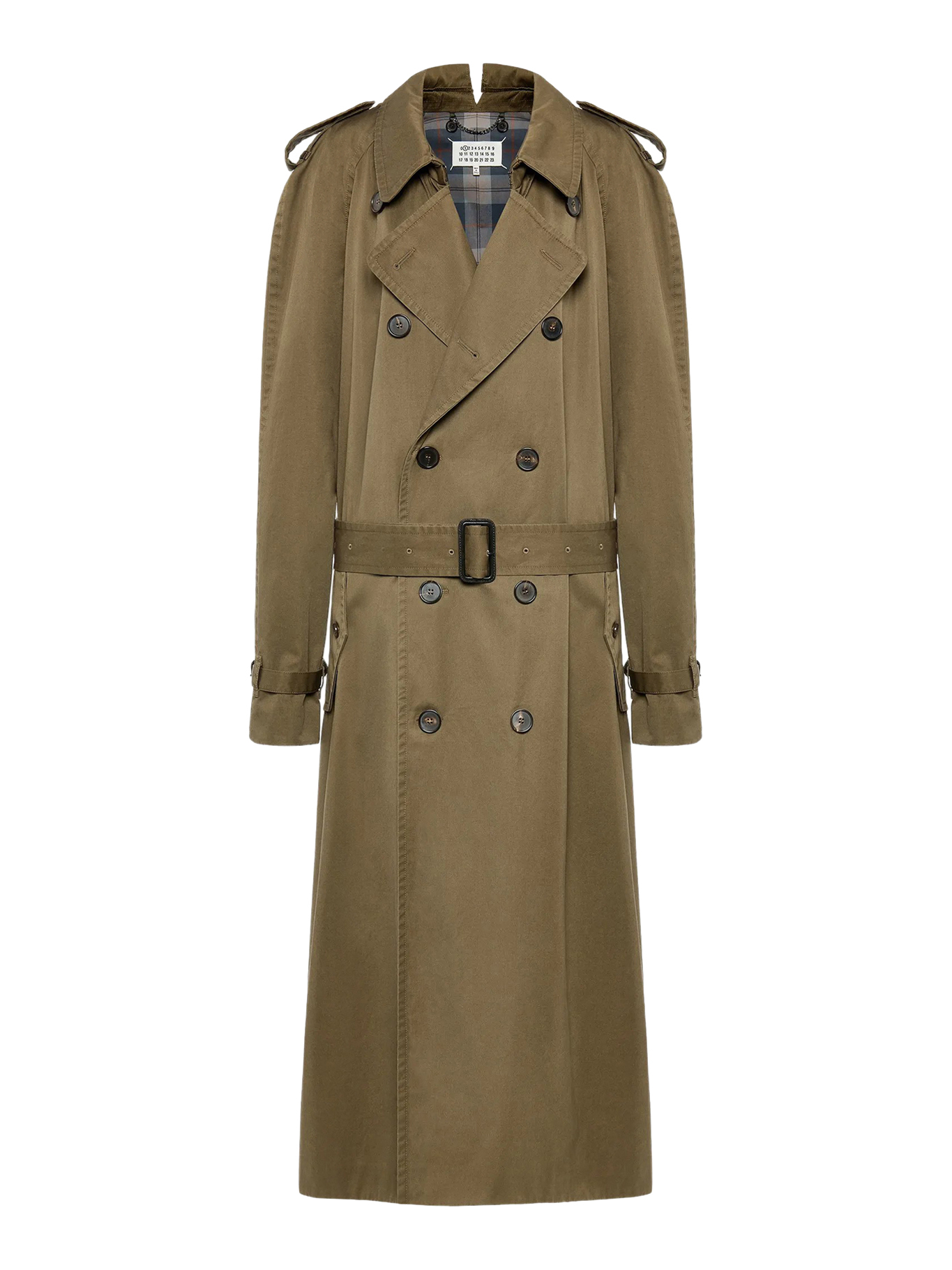 [Maison Margiela] Trench Coat FW26 S51AH0209M35241727 MILITARY GREEN
