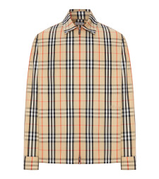 [Burberry] Shirts Long Sleeve FW26 8129460B9368 SAND IP CHECK