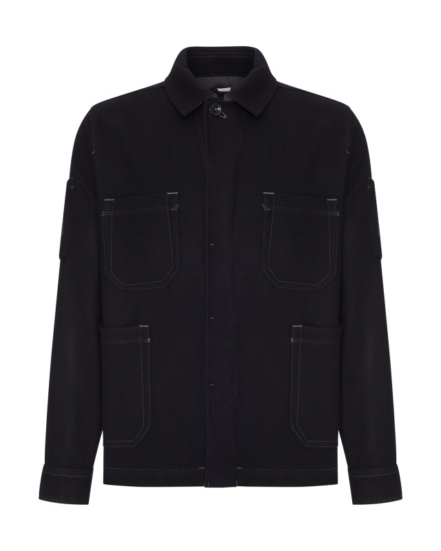 [C.P.COMPANY] Casual Jacket FW26 21CMOS260A110804A999 BLACK