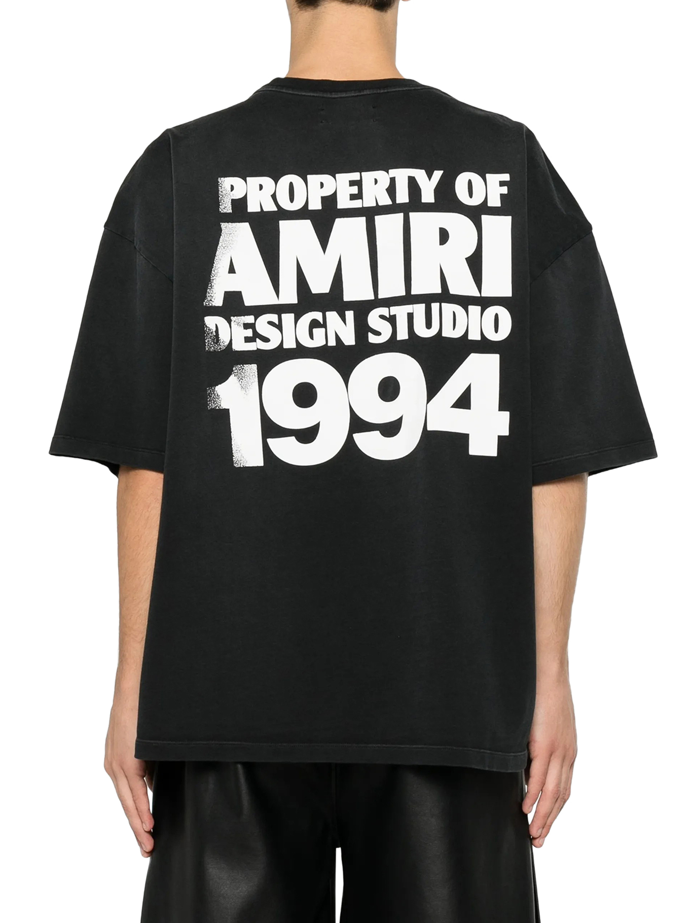 [Amiri] T-shirts Short Sleeve FW26 AMTOJR1160001 BLACK