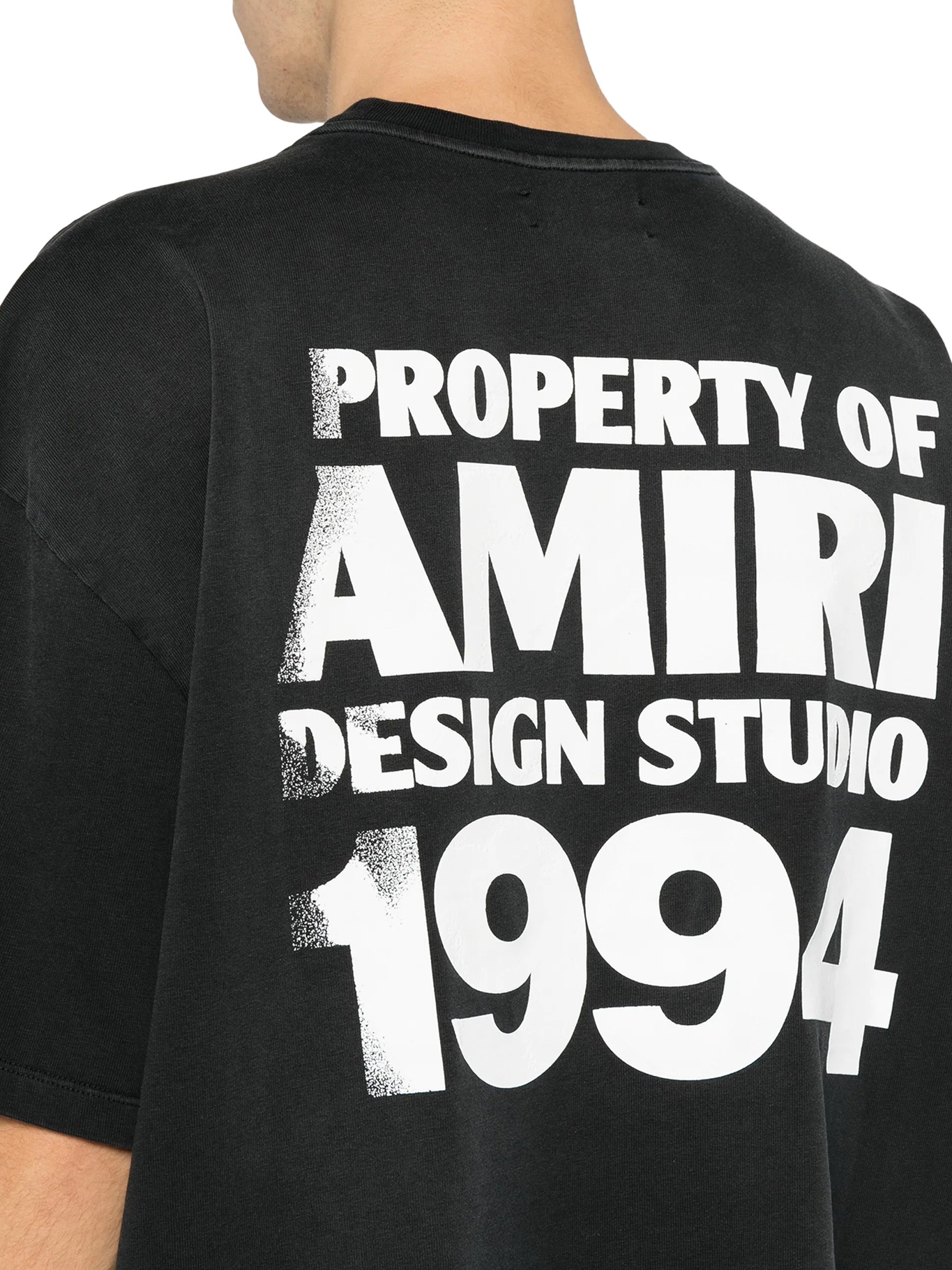 [Amiri] T-shirts Short Sleeve FW26 AMTOJR1160001 BLACK