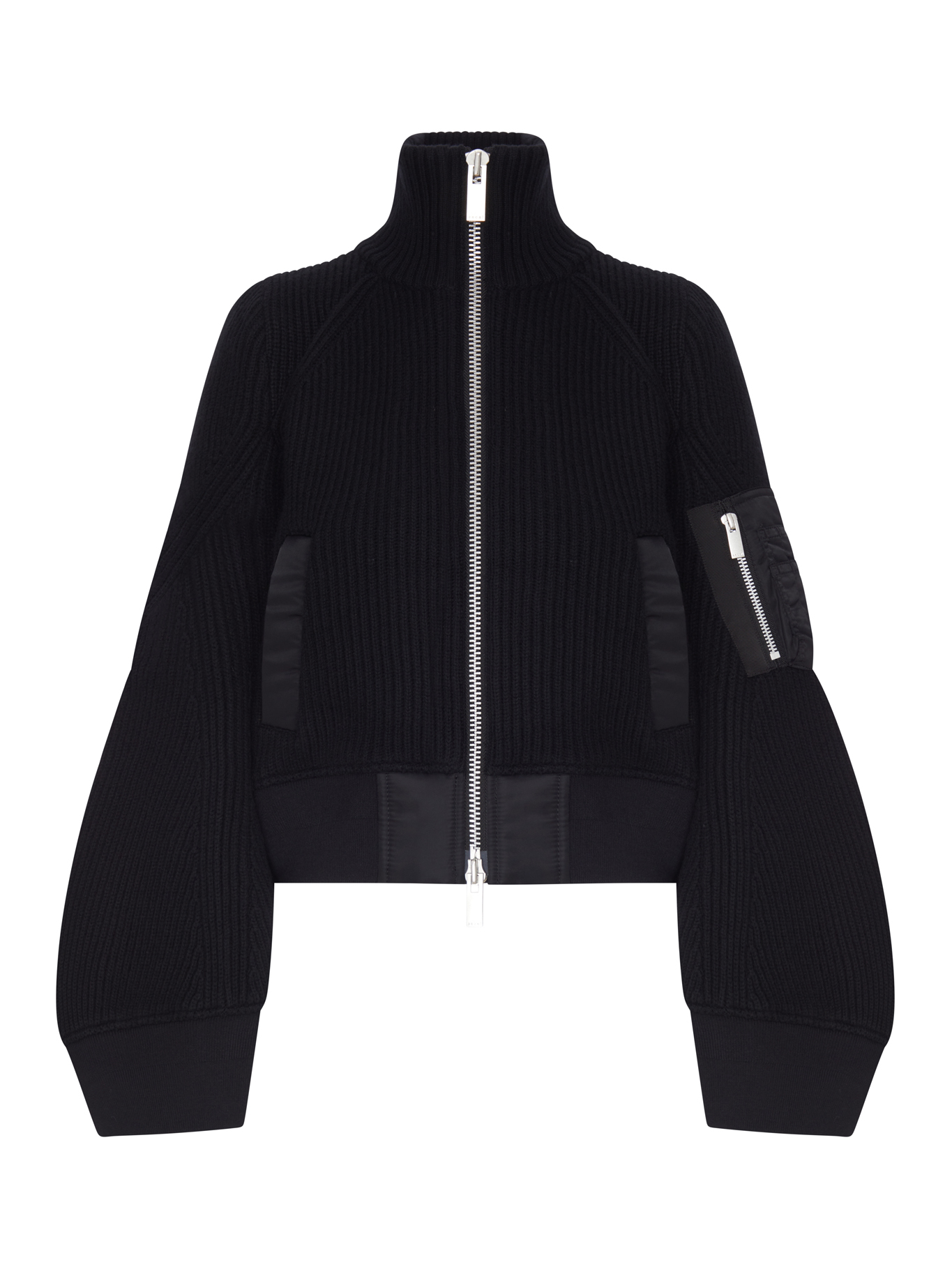 [Sacai] Bomber jacket FW26 2608585001 BLACK