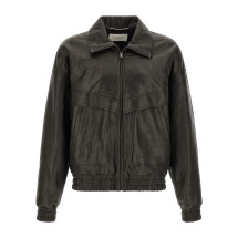 [Saint Laurent] Leather Jacket FW26 847967YCNF21000