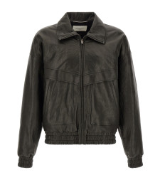 [Saint Laurent] Leather Jacket FW26 847967YCNF21000