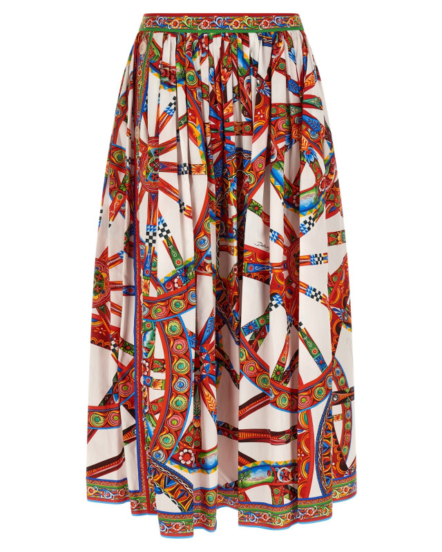 [Dolce & Gabbana] Midi skirt FW26 F4DDUTGDDTFS9000