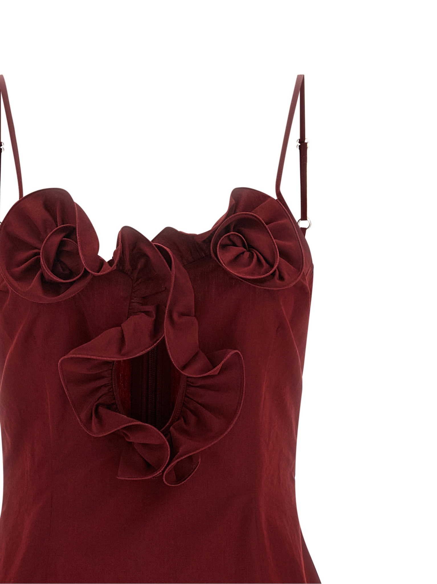 [MAGDA BUTRYM] Sleeveless dress FW26 653726BORDEAUX