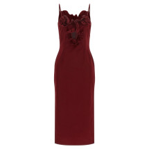 [MAGDA BUTRYM] Sleeveless dress FW26 653726BORDEAUX