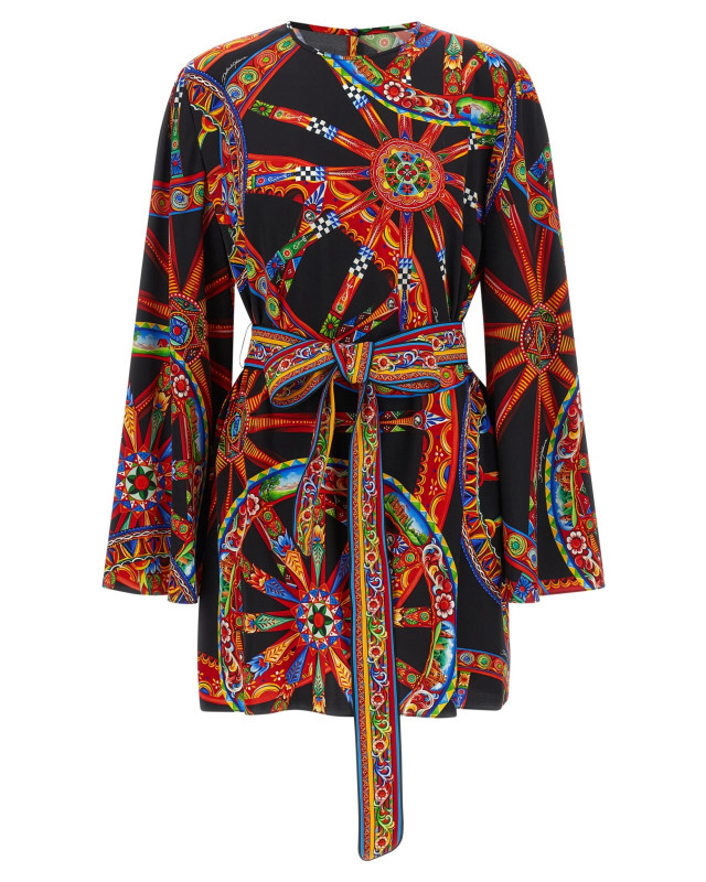 [Dolce & Gabbana] Long sleeve dress FW26 F623ATFSA9UHN6CL