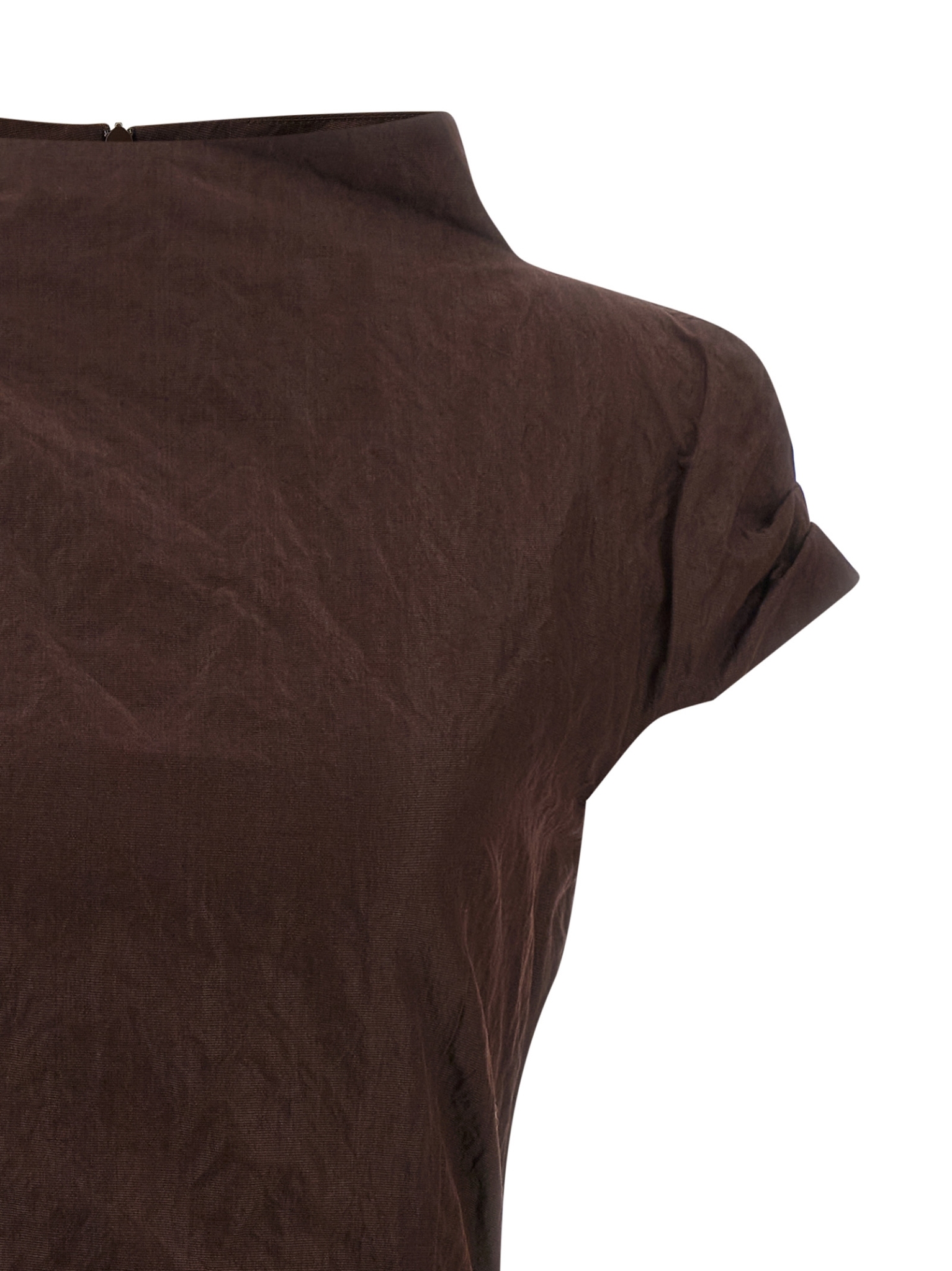 [MAGDA BUTRYM] Short sleeve dress FW26 183726BROWN