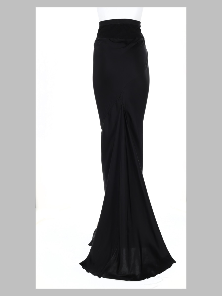 [Rick Owens] Long skirt FW26 RP02F5381_SCH09