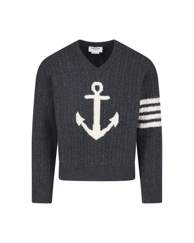[Thom Browne] Knitwear FW26 MKA593A Y1005025