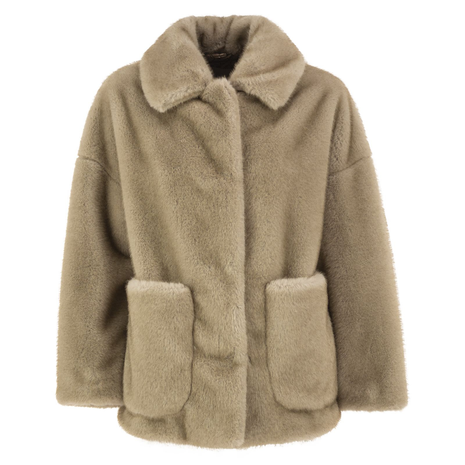 [Herno] Fur Jacket FW26 GC000600D12739 1985