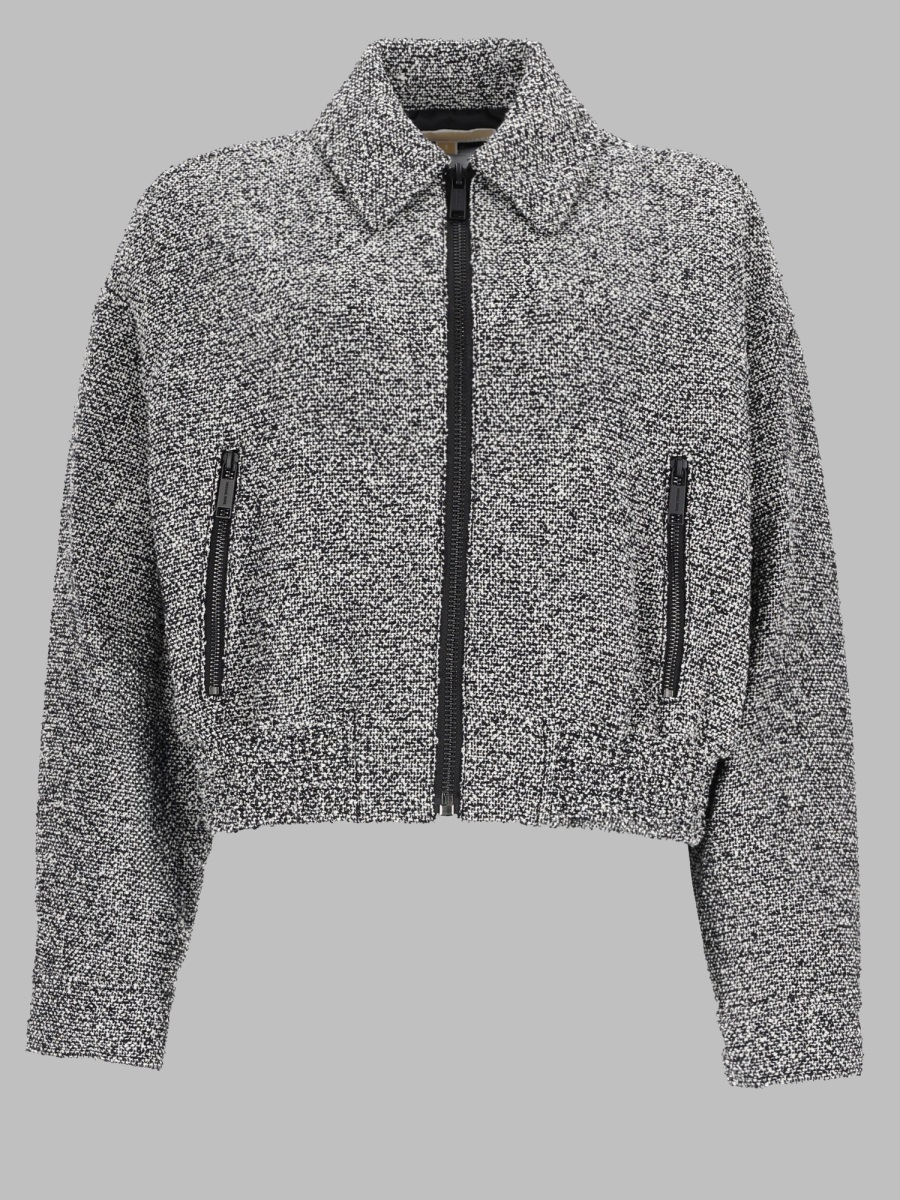 [MICHAEL BY MICHAEL KORS] Coat FW26 MT620LUH6U_004BLACK/BONE