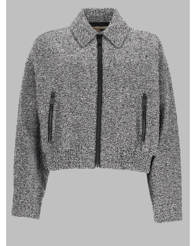 [MICHAEL BY MICHAEL KORS] Coat FW26 MT620LUH6U_004BLACK/BONE