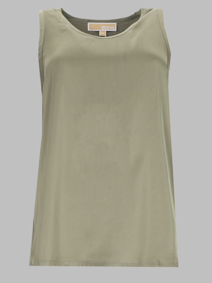 [MICHAEL BY MICHAEL KORS] T-shirts Sleeveless FW26 MT640TXAYJ_305SAFARIGREEN