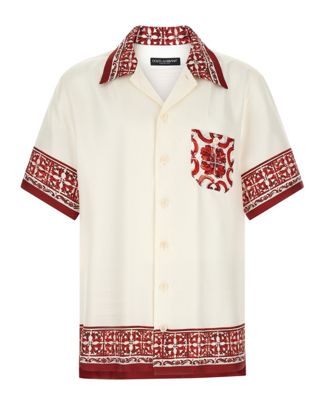 [Dolce & Gabbana] Shirts Short Sleeve FW26 G5JH9THI135IP5DQ