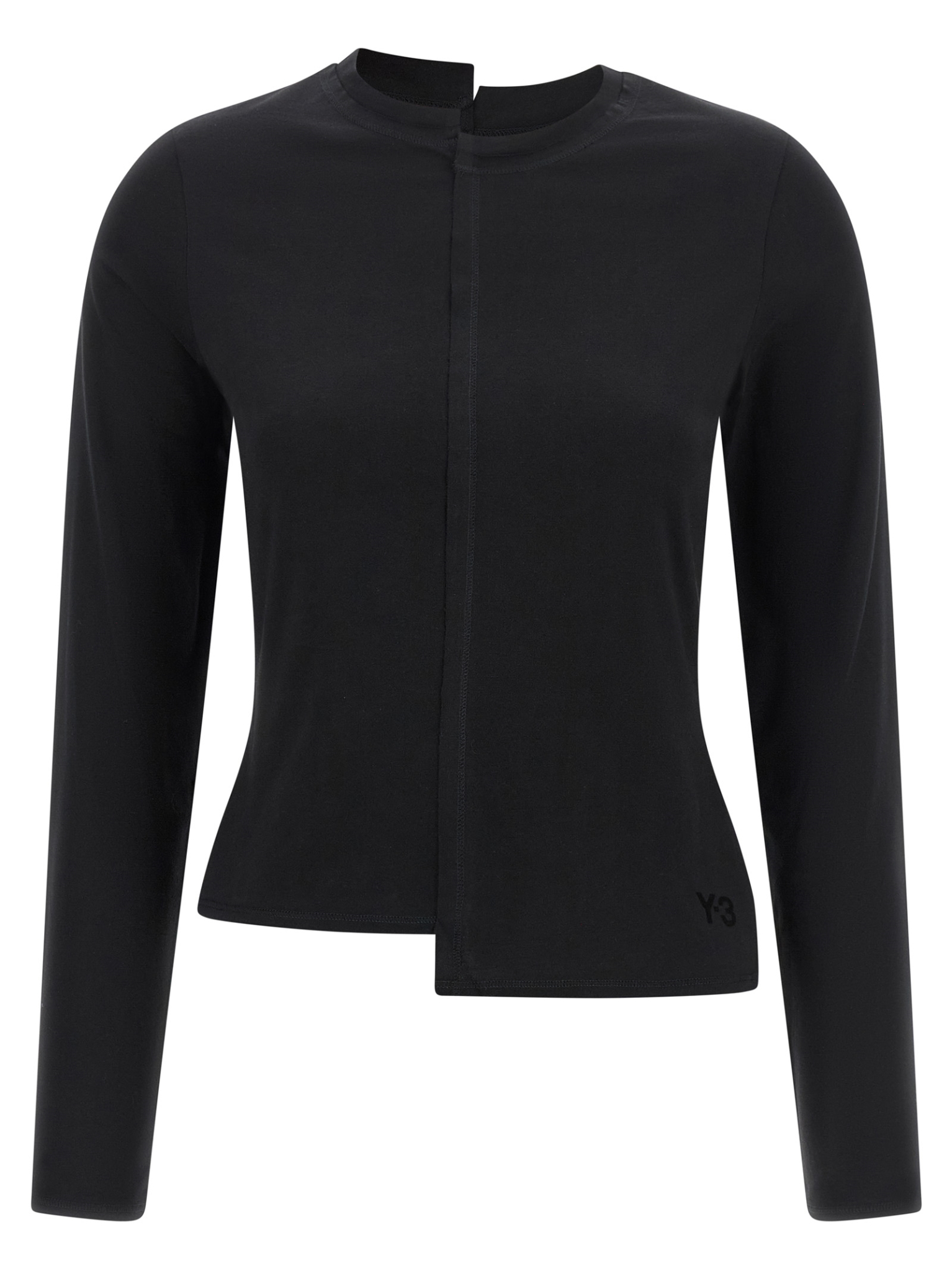[Y-3] T-shirts Long Sleeve FW26 KS3870BLACK