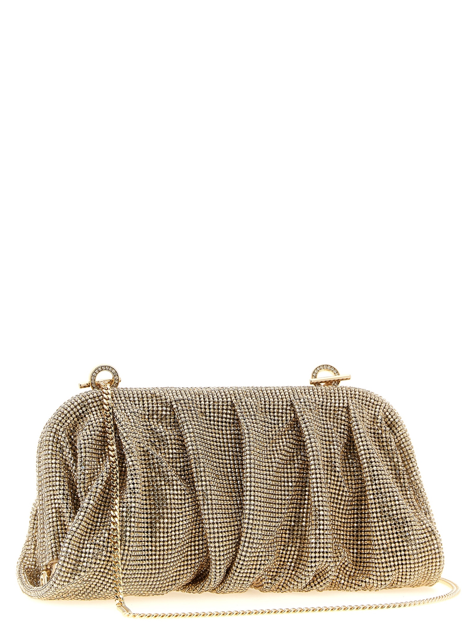 [Benedetta Bruzziches] Clutch bag FW26 0010060SHINEONYOUCRAZYDIAMOND