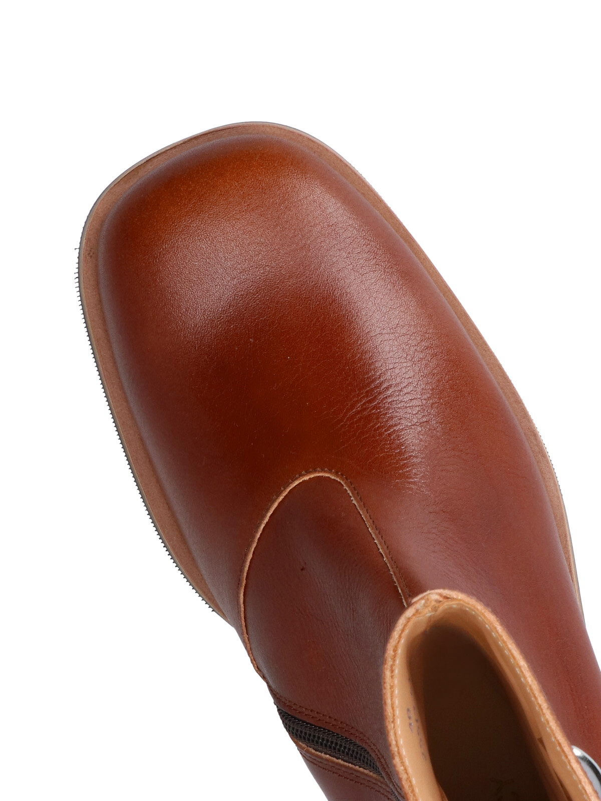 [Our Legacy] Ankle boots SS26 A2267CCCASTAGNA SUPPLE COW HIDE