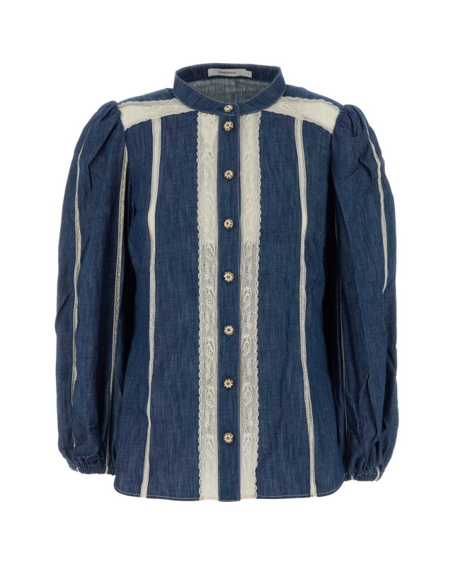 [Zimmermann] Shirt SS26 5604TRS261 RWBLU