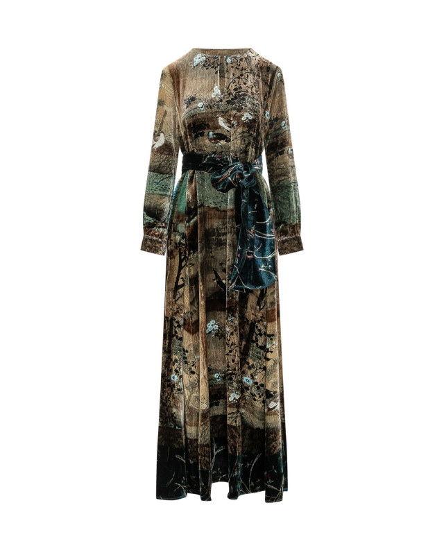 [Pierre Louis Mascia] Long sleeve dress FW26 519549AB12943 101