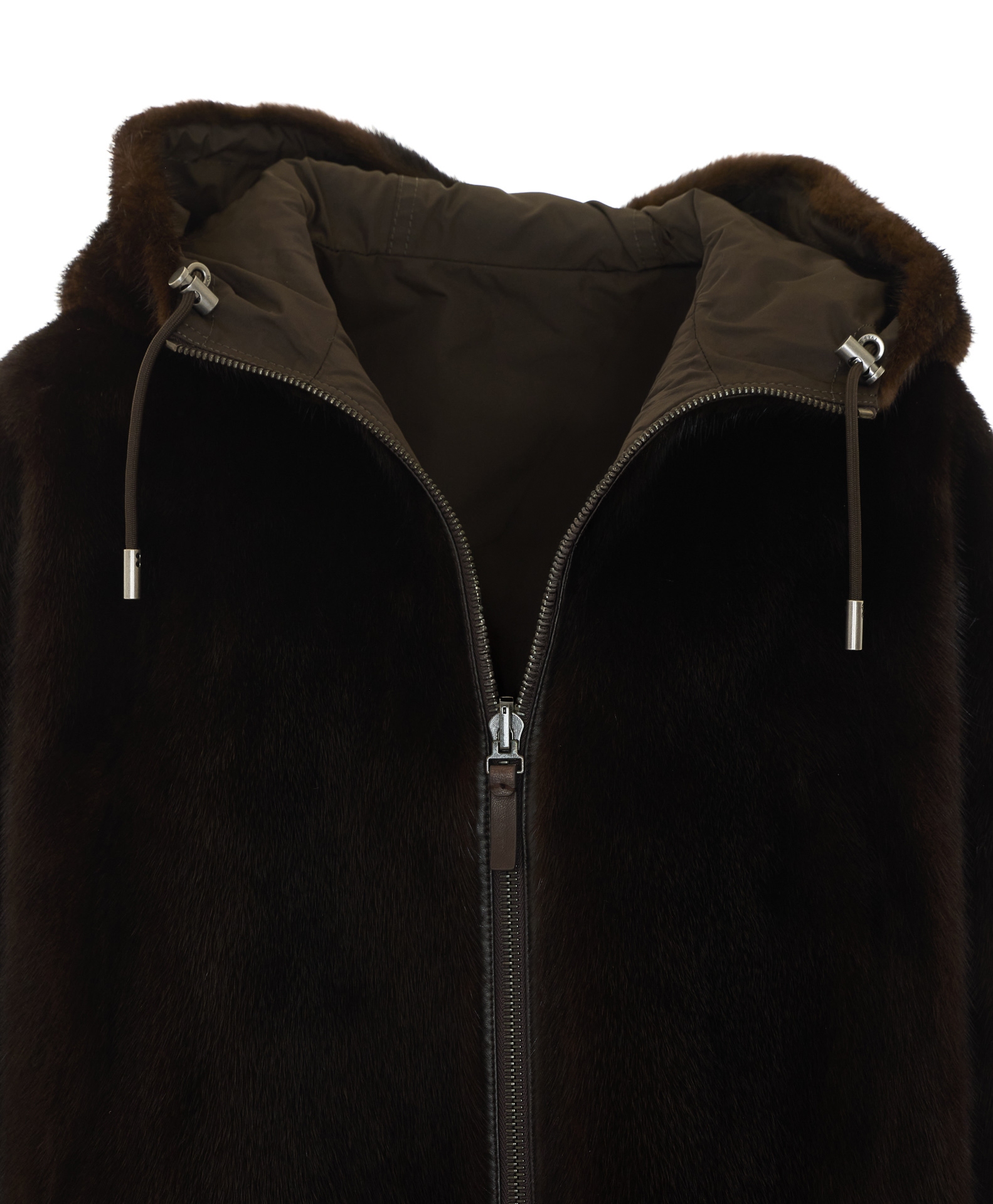 [Yves Salomon] Fur Jacket FW26 24WFV06264VIRVB3336
