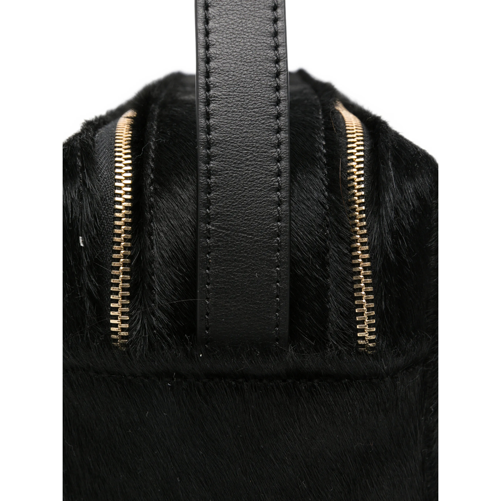 [ELLEME] Shoulder bag FW26 TROUSSE CALF PONY BLACK