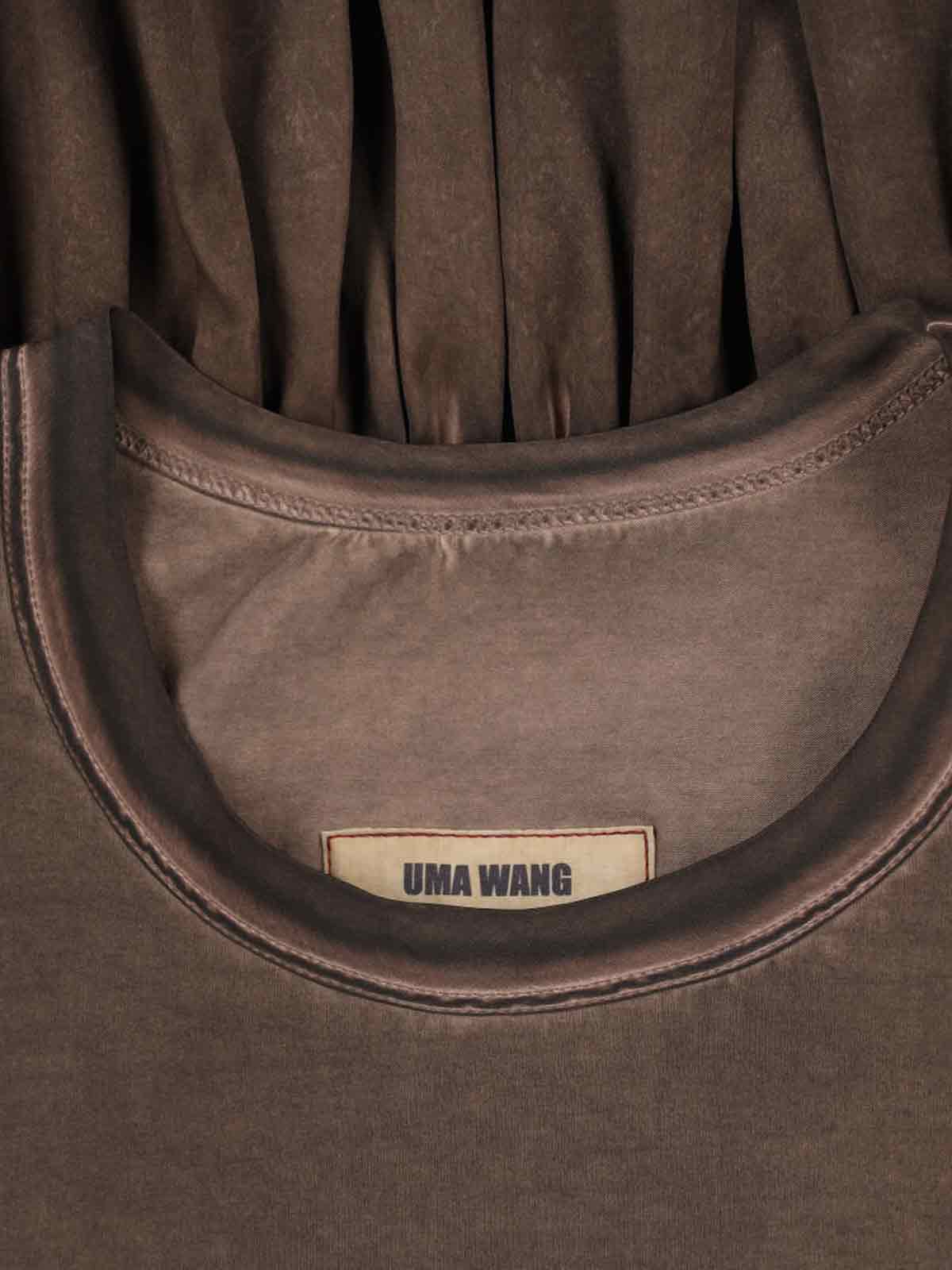 [UMA WANG] T-shirts Short Sleeve FW26 UP1036UW600