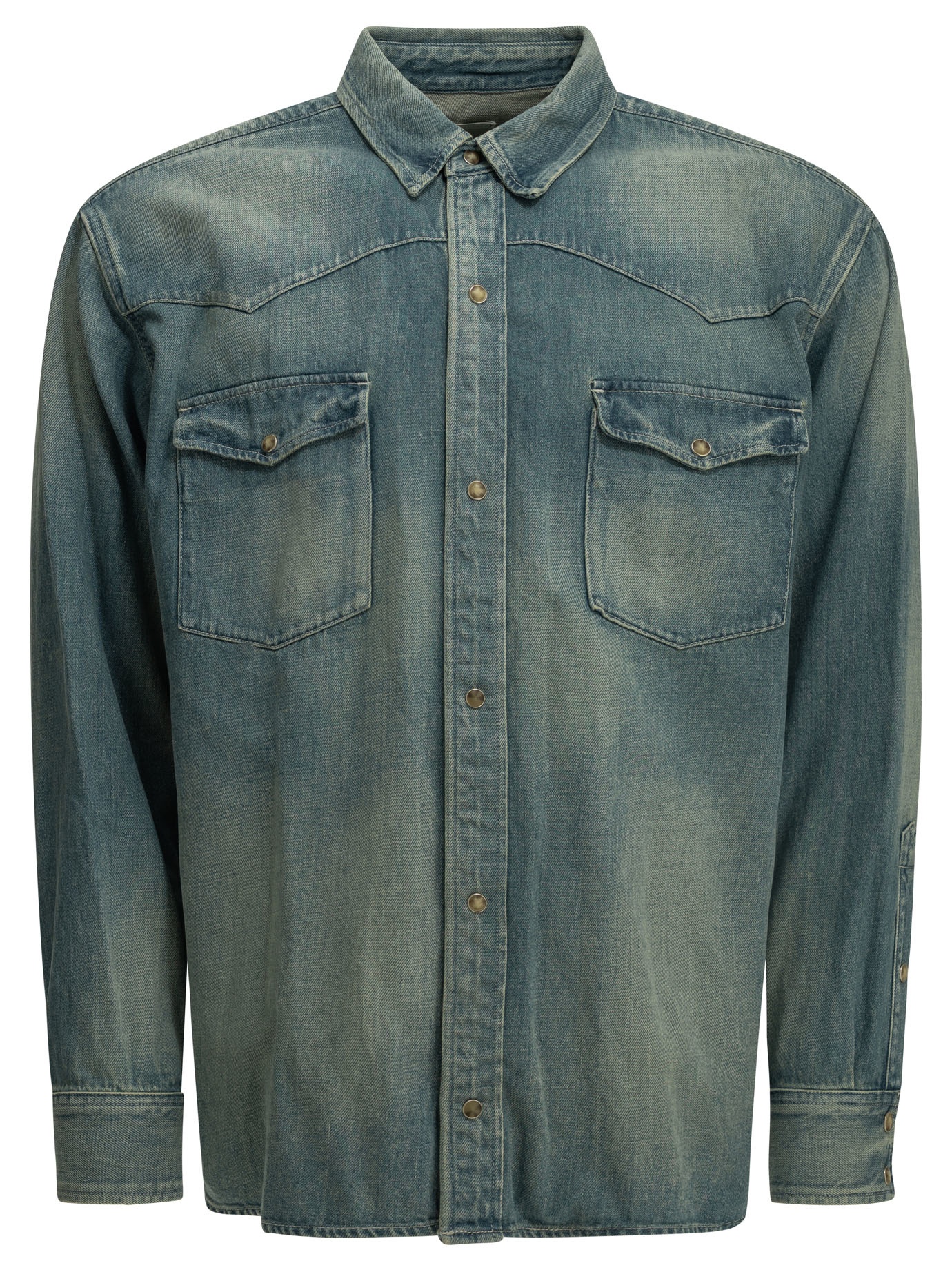 [A.Presse] Shirts Long Sleeve FW26 26AAP-02-19INDIGO