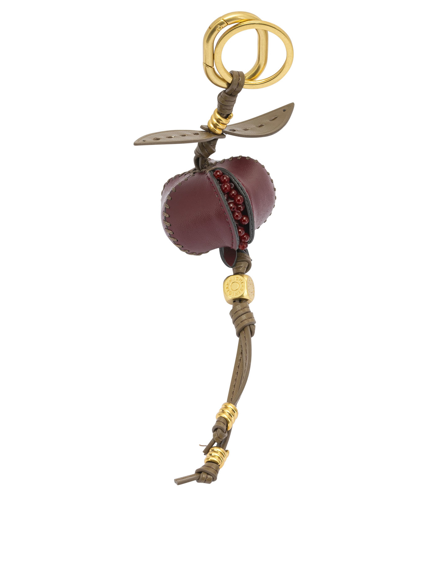 [GIANNI CHIARINI] Keyring FW26 PC POMENGRANATE10CHARM14504-VAR. CHOCOLATE