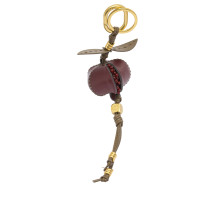 [GIANNI CHIARINI] Keyring FW26 PC POMENGRANATE10CHARM14504-VAR. CHOCOLATE