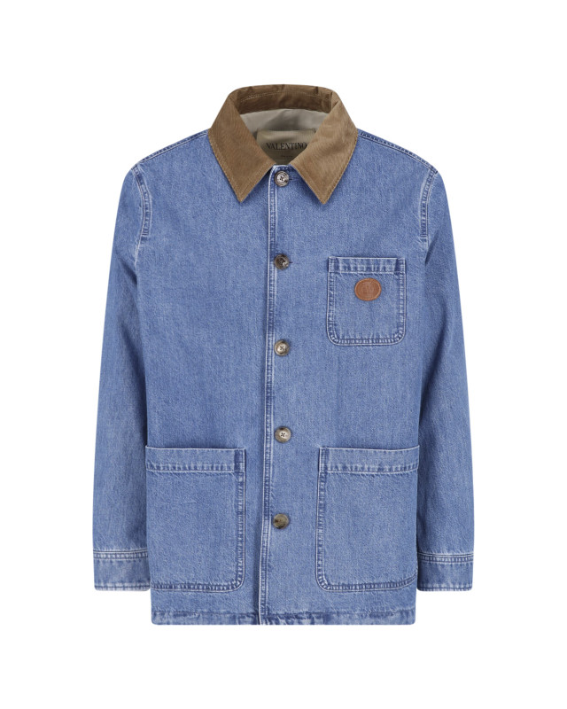 [Valentino] Casual Jacket FW26 9V3DC04YBKQ568