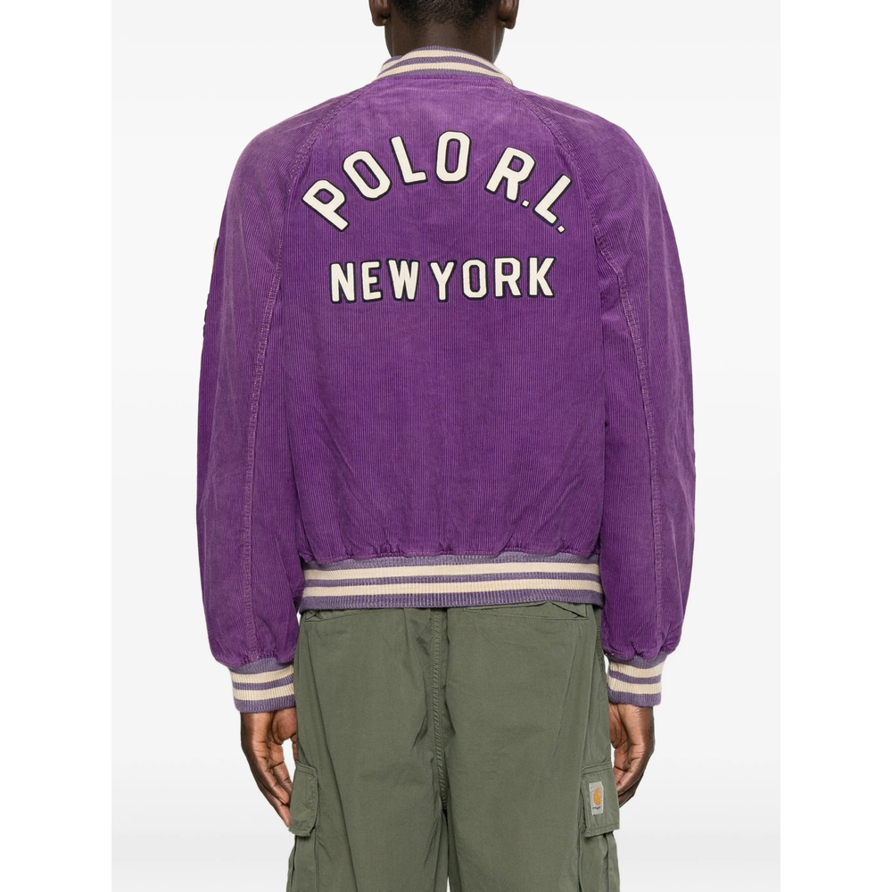 [Ralph Lauren] Bomber Jacket FW26 710B22992001  VIOLE