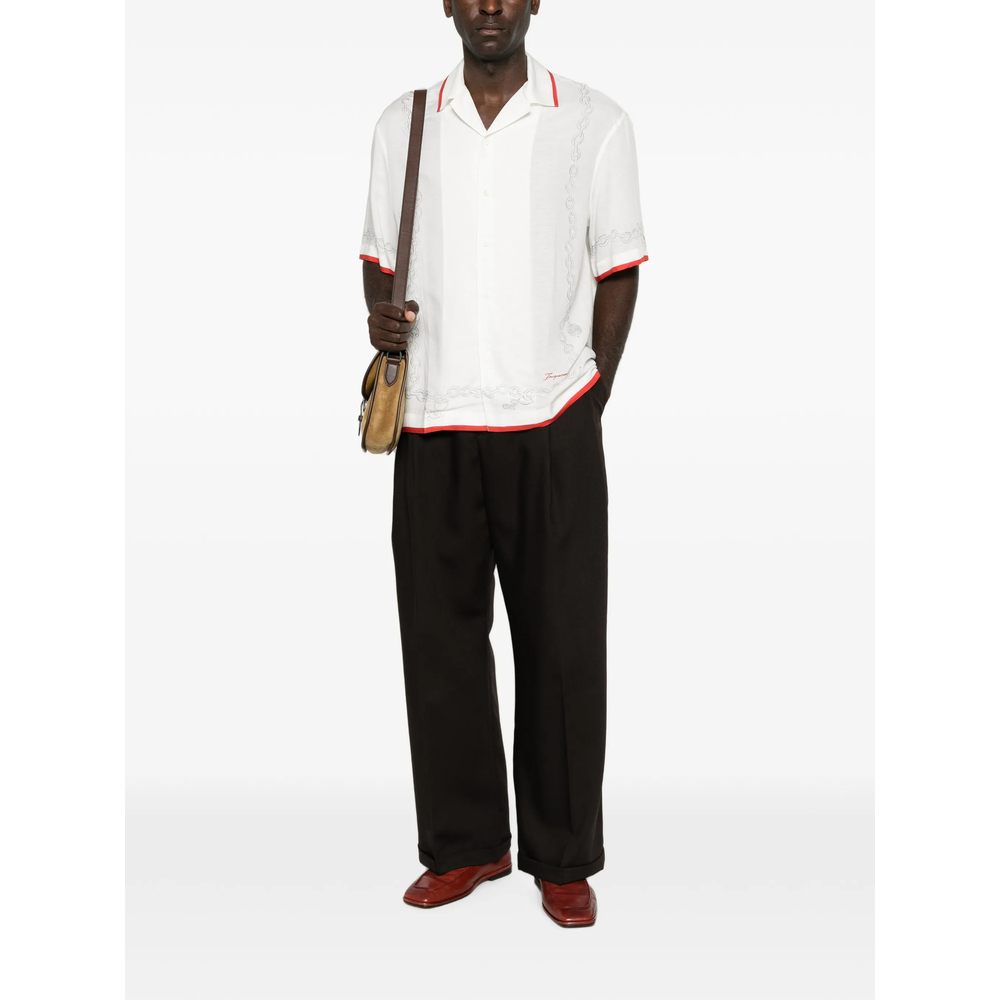 [JACQUEMUS] Shirts Short Sleeve FW26 SHM00646 AW00930 1ZC