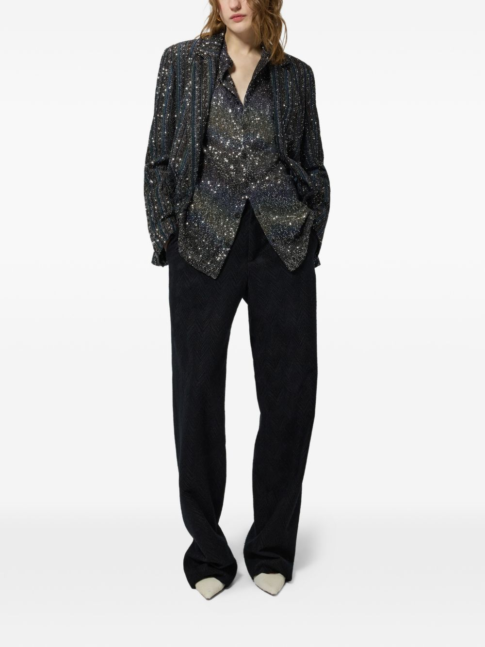 [MISSONI] Shirts Long Sleeve FW26 DS26WJ0E BC006G S91SZ
