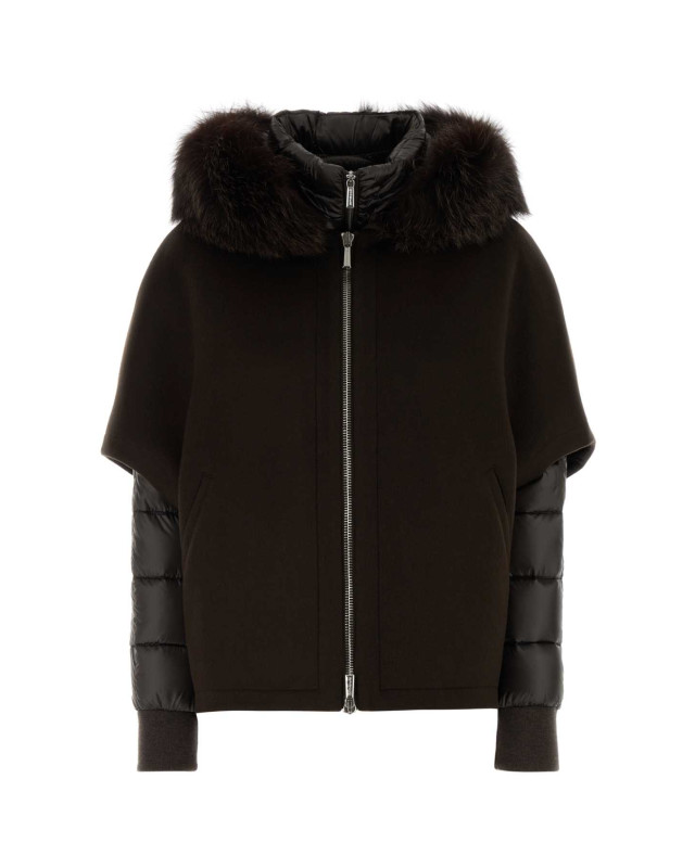 [Moorer] Down jacket FW26 PEGASOCWR CIOCCOLATO