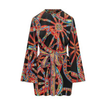 [Dolce & Gabbana] Long sleeve dress FW26 F623ATFSA9U HN6CL