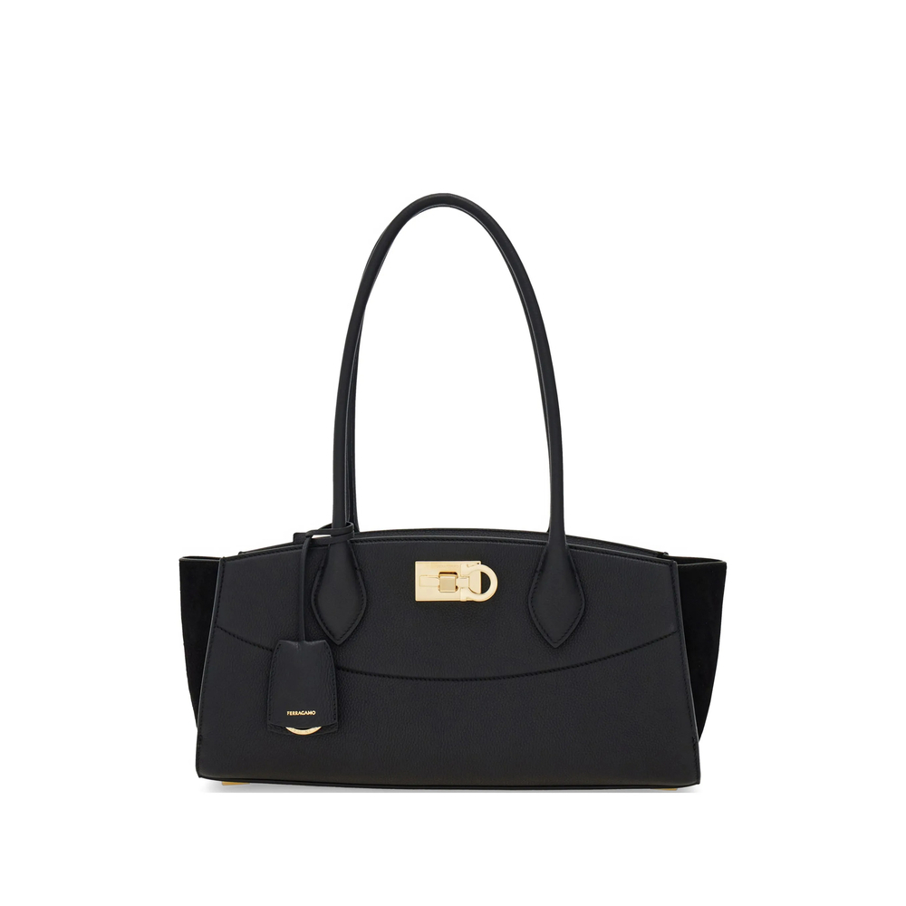 [Ferragamo] Tote bag FW26 21A713 0795213 NERO