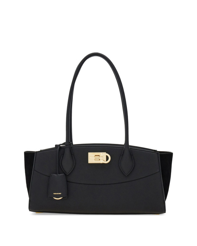 [Ferragamo] Tote bag FW26 21A713 0795213 NERO