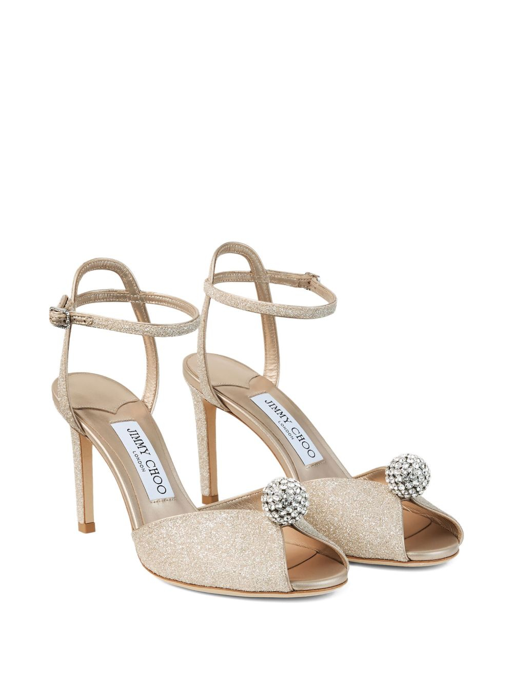 [Jimmy Choo] Sandals FW26 SACORA85EDKLSGC